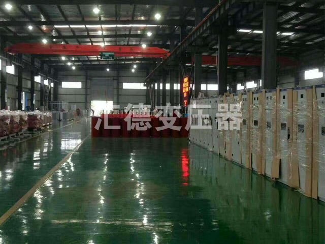舟山变压器车间一角